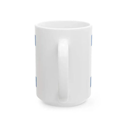 Flag of Szigetbecse (Hungary) White Coffee Mug - Go Mug Yourself