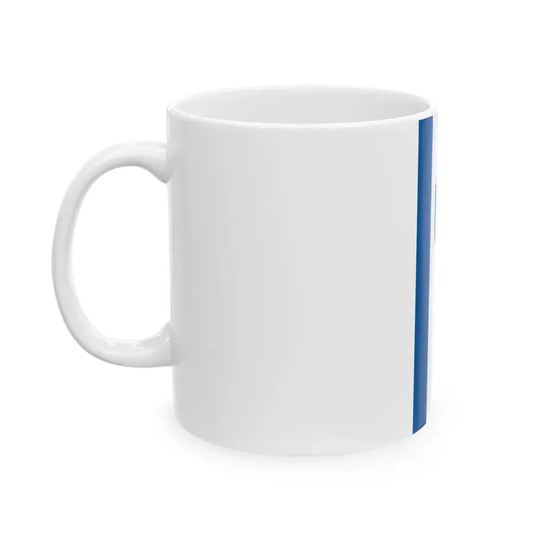 Flag of Szigetbecse vertical (Hungary) White Coffee Mug - Go Mug Yourself