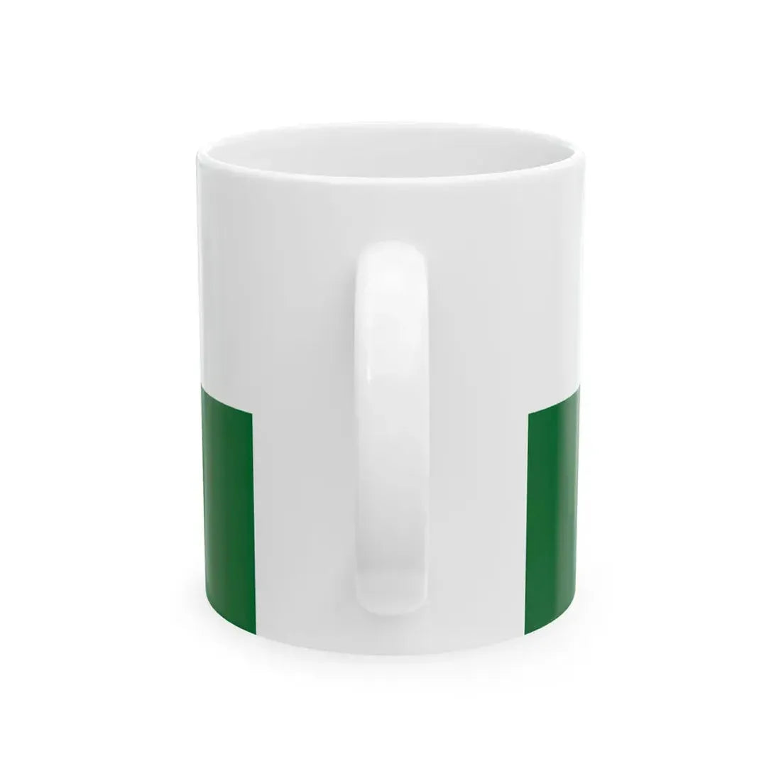 Flag of Szigetcsep (Hungary) White Coffee Mug - Go Mug Yourself