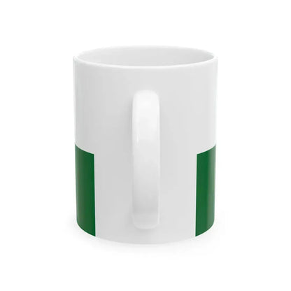 Flag of Szigetcsep (Hungary) White Coffee Mug - Go Mug Yourself