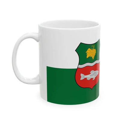 Flag of Szigetcsep (Hungary) White Coffee Mug - Go Mug Yourself