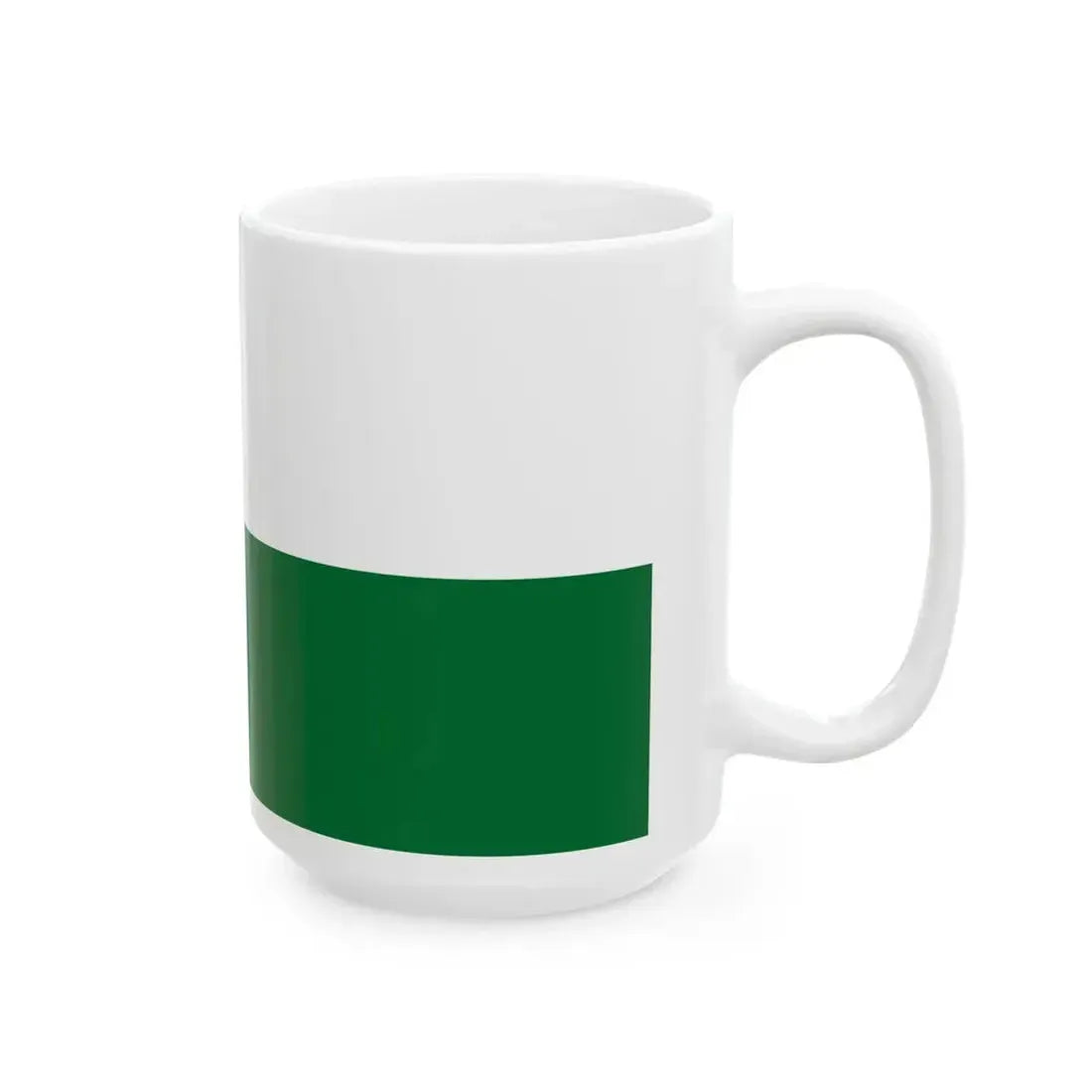 Flag of Szigetcsep (Hungary) White Coffee Mug - Go Mug Yourself