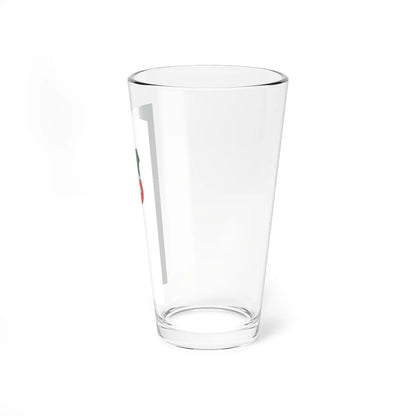Flag of Szigetcsep vertical (Hungary) Pint Glass 16oz - Go Mug Yourself