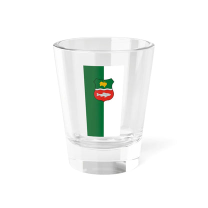Flag of Szigetcsep vertical (Hungary) Shot Glass 1.5oz 1.5oz - Go Mug Yourself