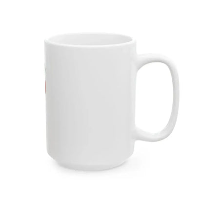 Flag of Szigetcsep vertical (Hungary) White Coffee Mug - Go Mug Yourself