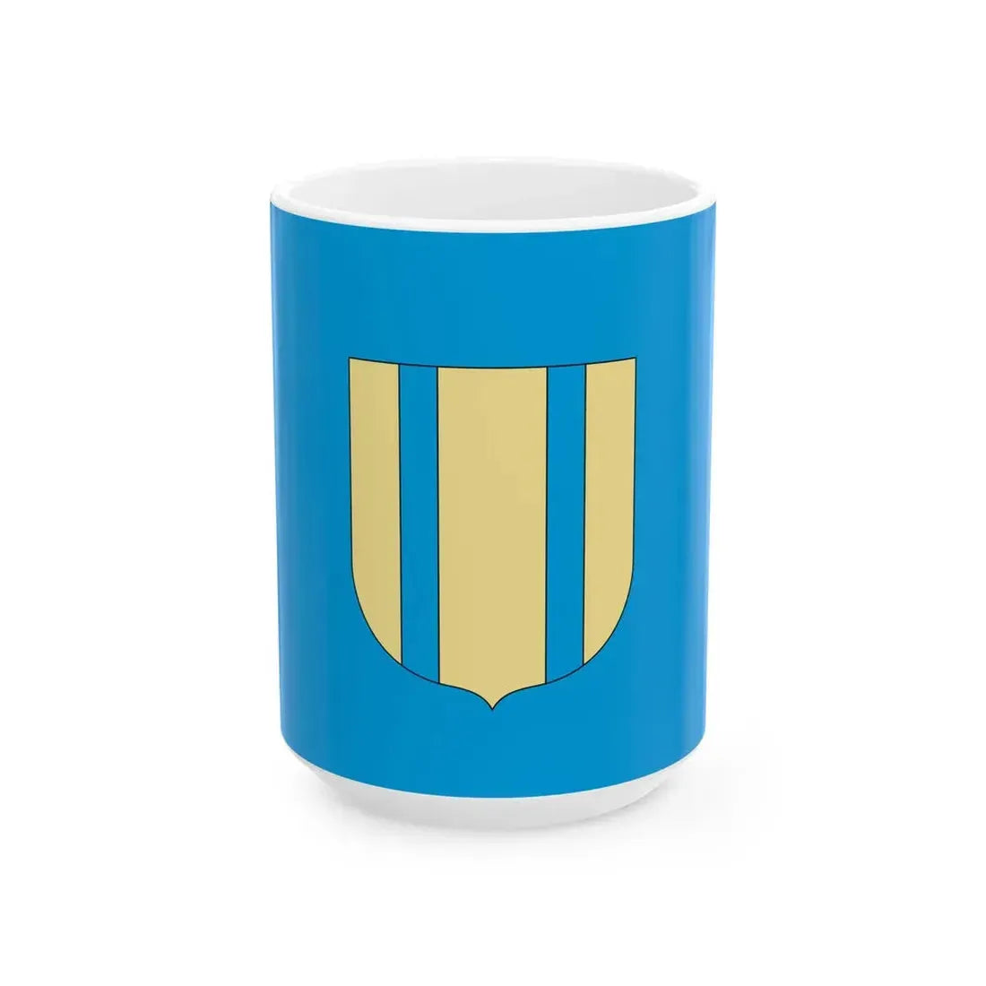 Flag of Szigethalom (Hungary) White Coffee Mug 15oz - Go Mug Yourself