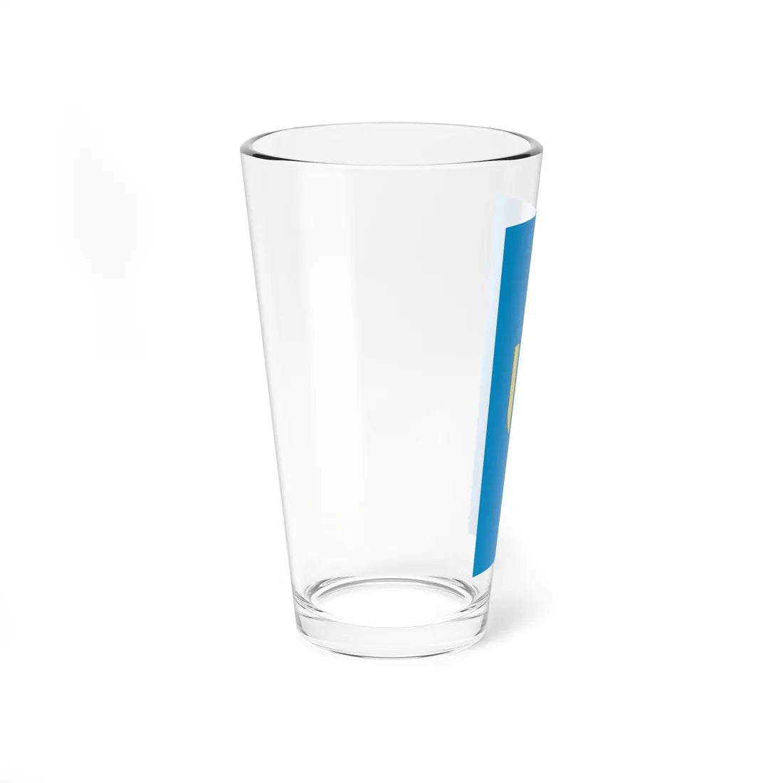 Flag of Szigethalom vertical (Hungary) Pint Glass 16oz - Go Mug Yourself