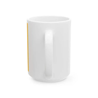 Flag of Szigetmonostor (Hungary) White Coffee Mug - Go Mug Yourself