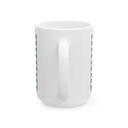 Flag of Szigetszentmarton (Hungary) White Coffee Mug - Go Mug Yourself