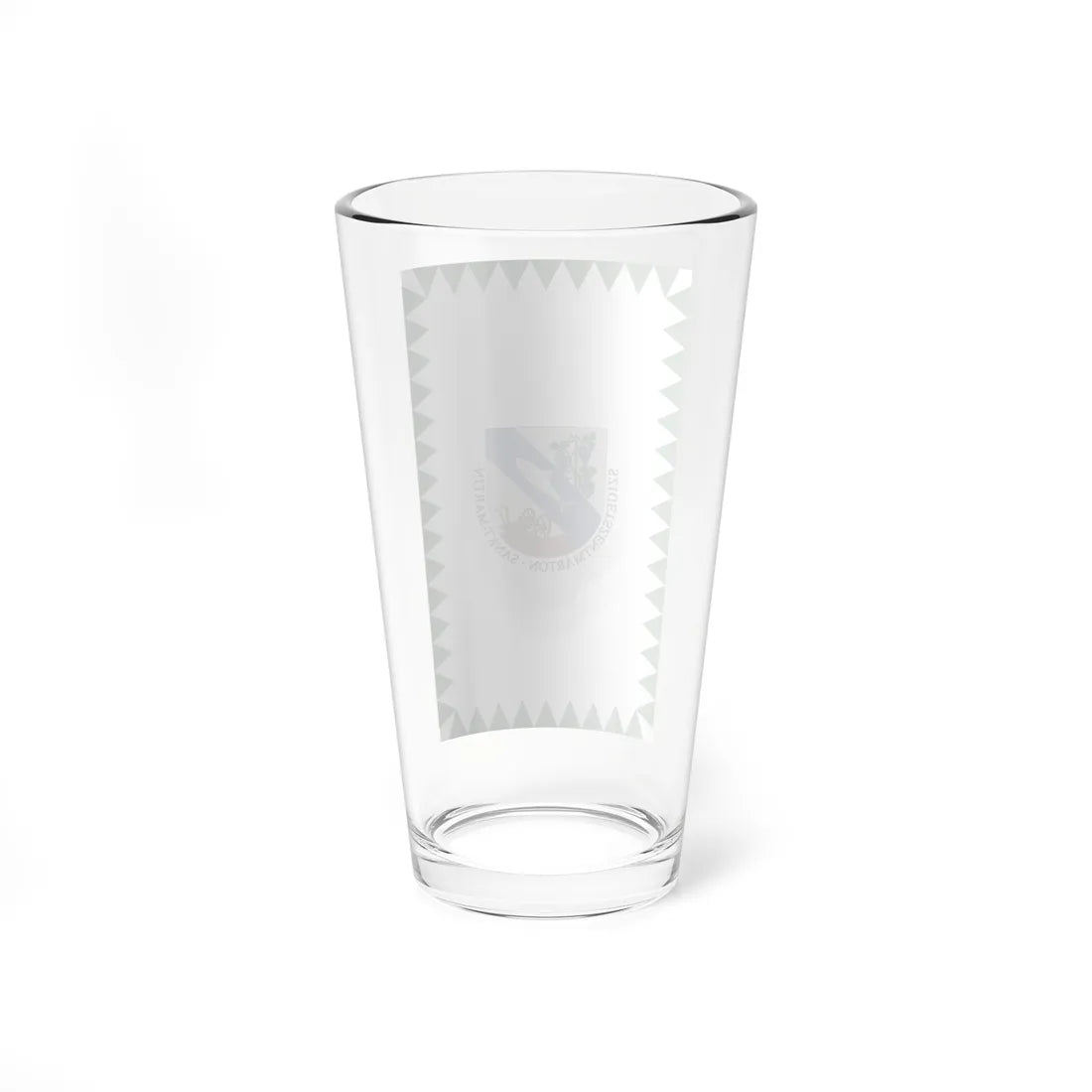 Flag of Szigetszentmarton vertical (Hungary) Pint Glass 16oz - Go Mug Yourself