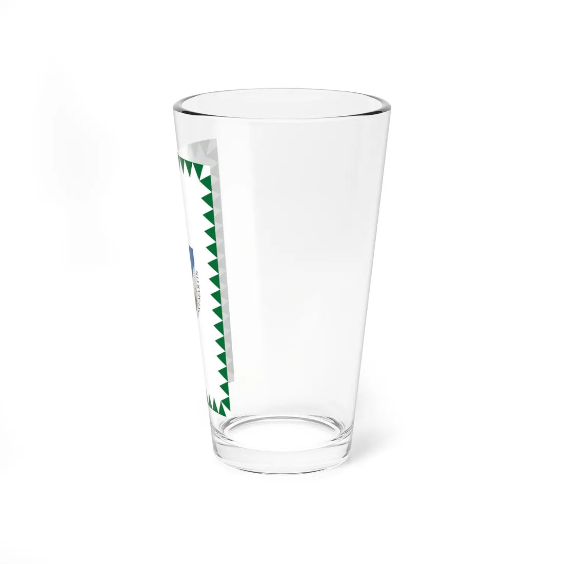 Flag of Szigetszentmarton vertical (Hungary) Pint Glass 16oz - Go Mug Yourself