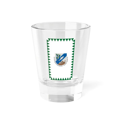 Flag of Szigetszentmarton vertical (Hungary) Shot Glass 1.5oz 1.5oz - Go Mug Yourself
