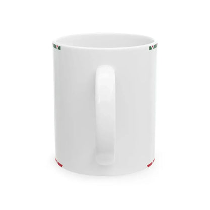 Flag of Szigetszentmiklos (Hungary) White Coffee Mug - Go Mug Yourself