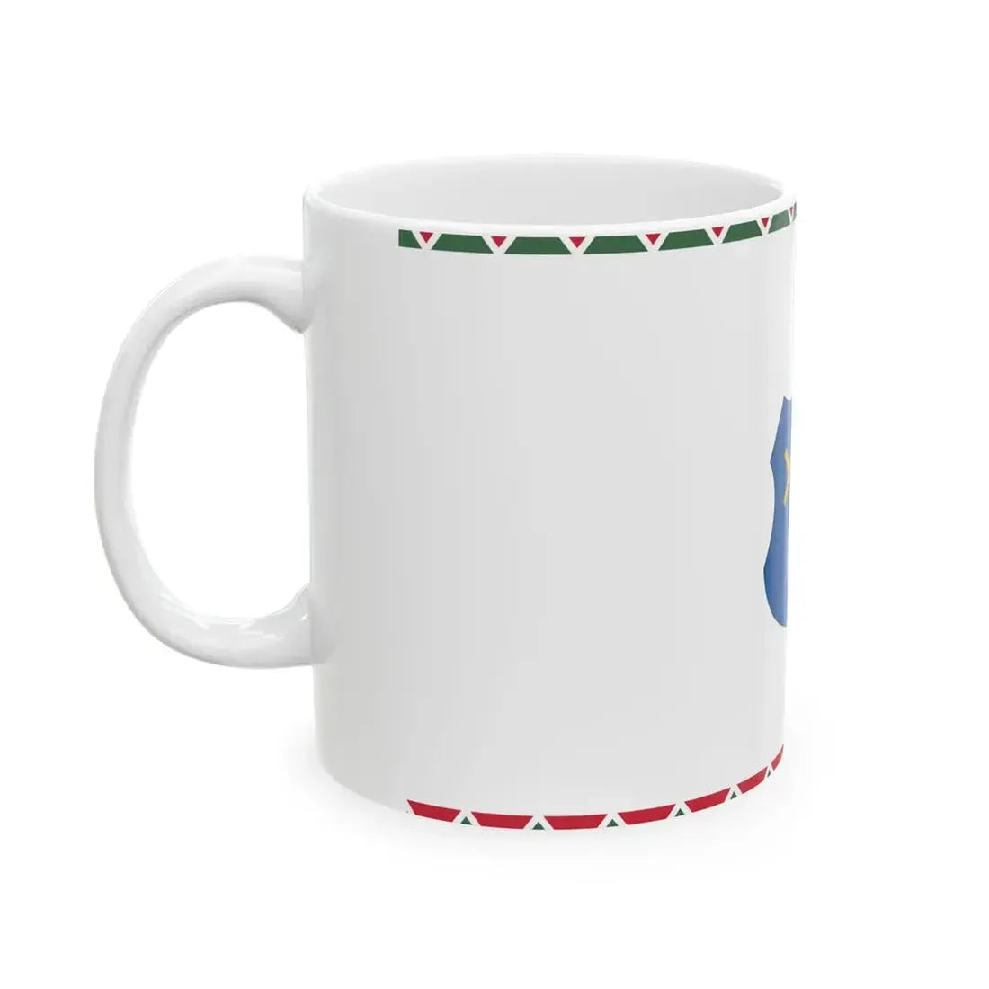 Flag of Szigetszentmiklos (Hungary) White Coffee Mug - Go Mug Yourself