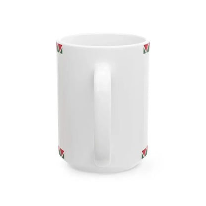 Flag of Szigetszentmiklos (Hungary) White Coffee Mug - Go Mug Yourself