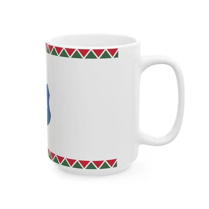 Flag of Szigetszentmiklos (Hungary) White Coffee Mug - Go Mug Yourself