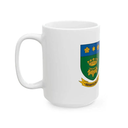 Flag of Szigetujfalu (Hungary) White Coffee Mug - Go Mug Yourself