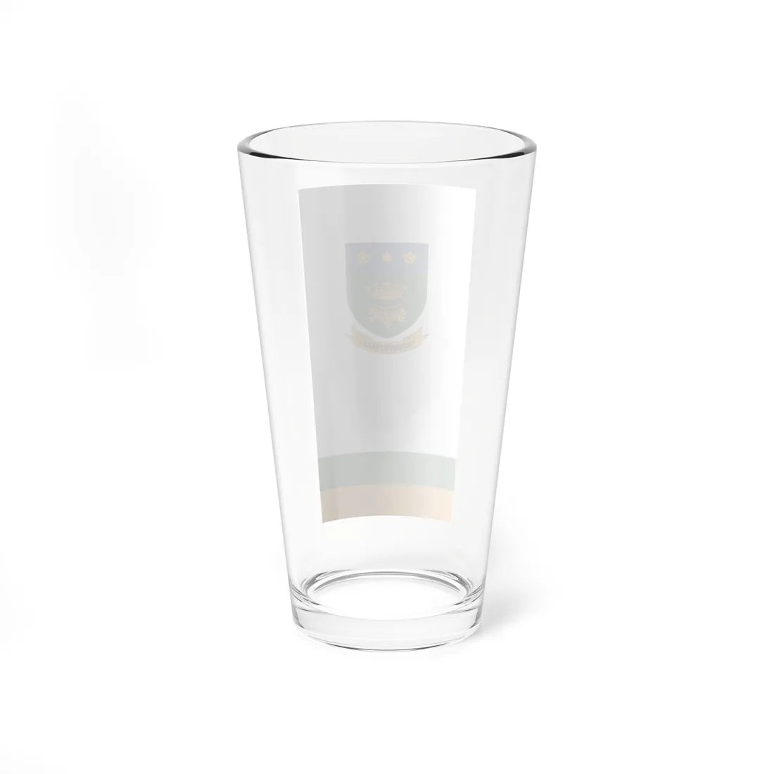 Flag of Szigetujfalu vertical (Hungary) Pint Glass 16oz - Go Mug Yourself