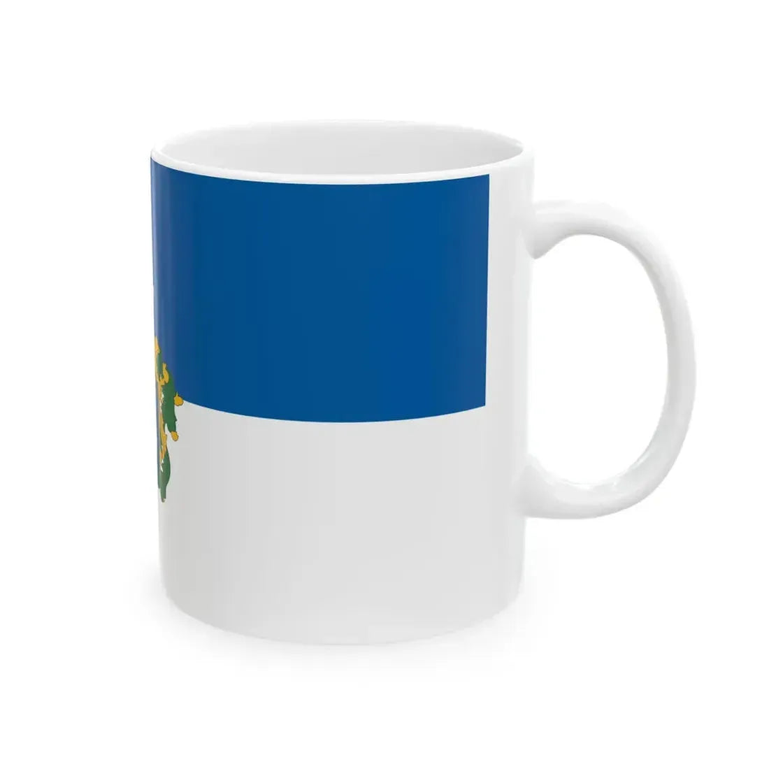 Flag of Szigliget (Hungary) White Coffee Mug - Go Mug Yourself