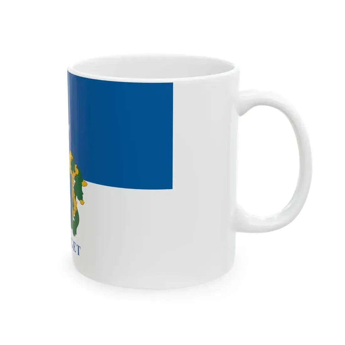 Flag of Szigliget variant (Hungary) White Coffee Mug - Go Mug Yourself