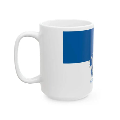 Flag of Szigliget variant (Hungary) White Coffee Mug - Go Mug Yourself