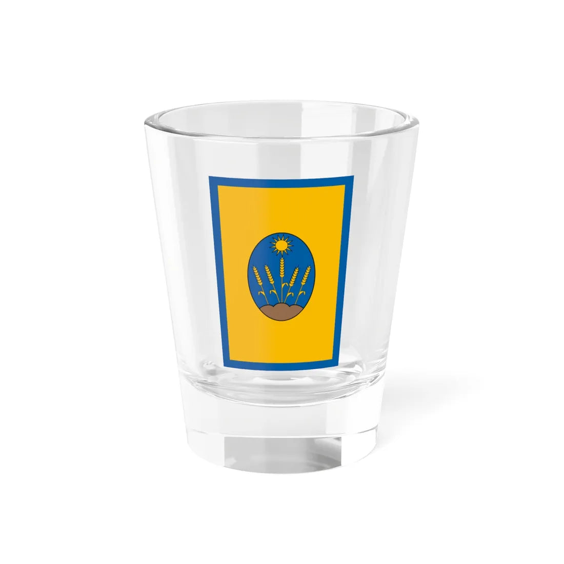 Flag of Szihalom (Hungary) Shot Glass 1.5oz 1.5oz - Go Mug Yourself