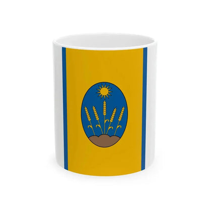 Flag of Szihalom (Hungary) White Coffee Mug 11oz - Go Mug Yourself