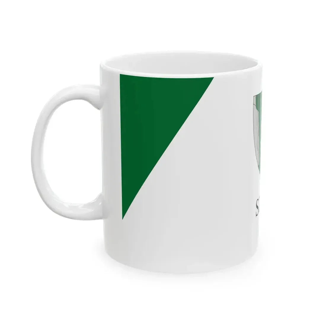 Flag of Szob (Hungary) White Coffee Mug - Go Mug Yourself