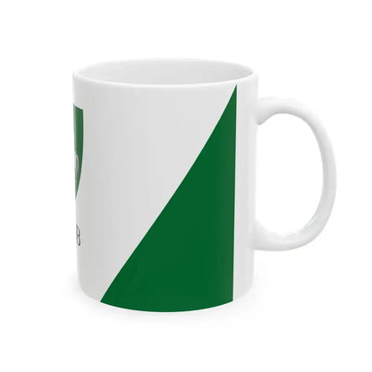 Flag of Szob (Hungary) White Coffee Mug - Go Mug Yourself
