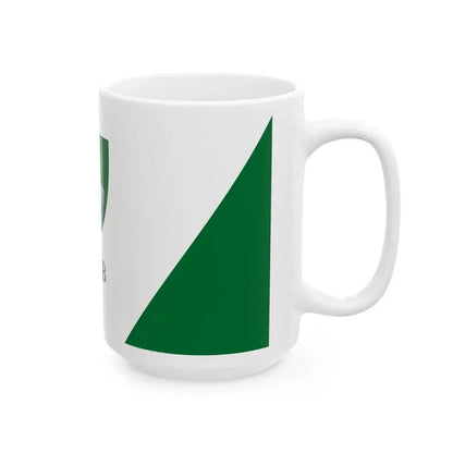 Flag of Szob (Hungary) White Coffee Mug - Go Mug Yourself