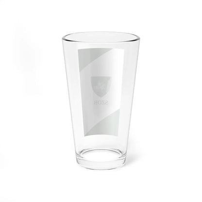 Flag of Szob vertical (Hungary) Pint Glass 16oz - Go Mug Yourself