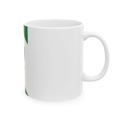 Flag of Szob vertical (Hungary) White Coffee Mug - Go Mug Yourself