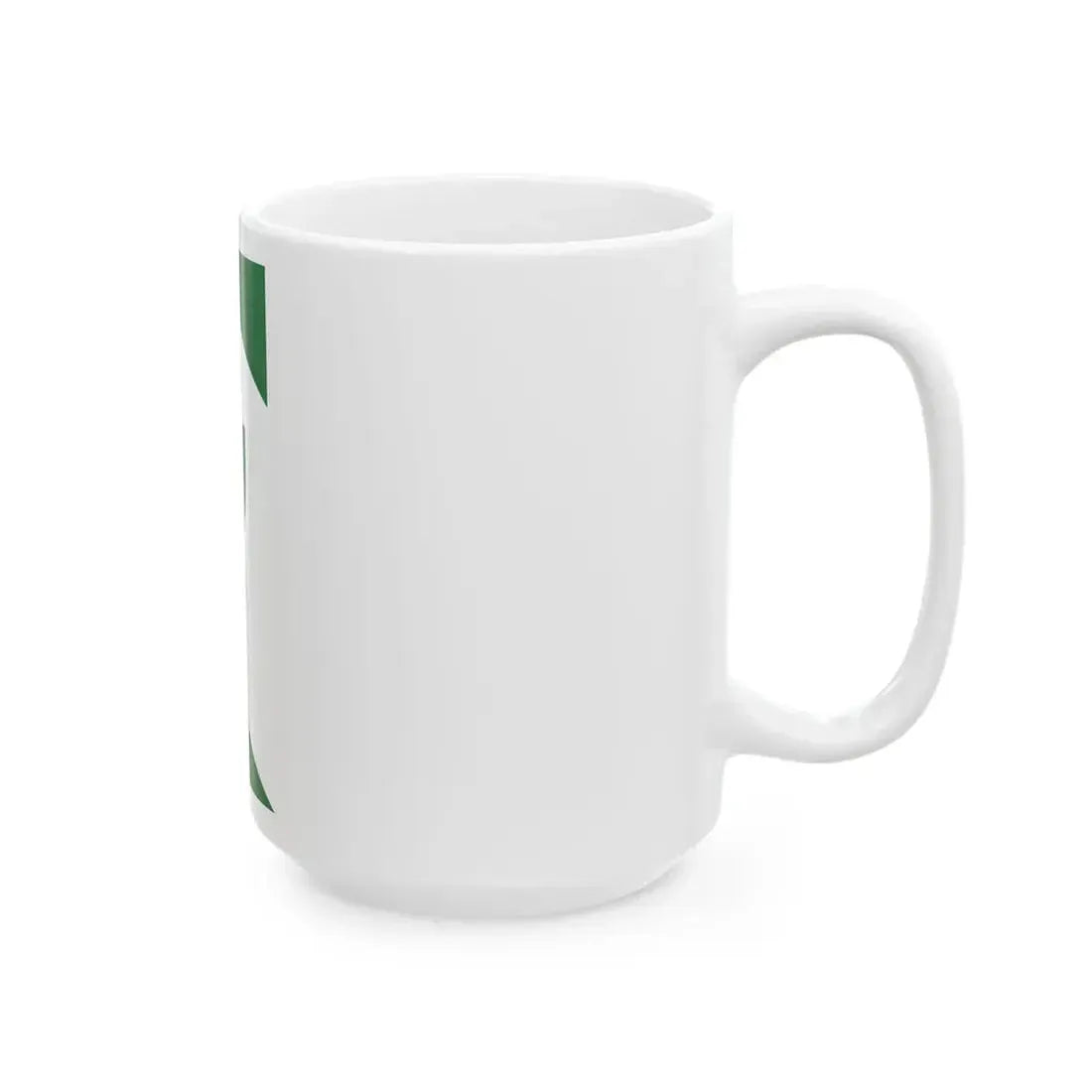 Flag of Szob vertical (Hungary) White Coffee Mug - Go Mug Yourself