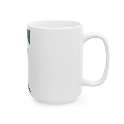 Flag of Szob vertical (Hungary) White Coffee Mug - Go Mug Yourself