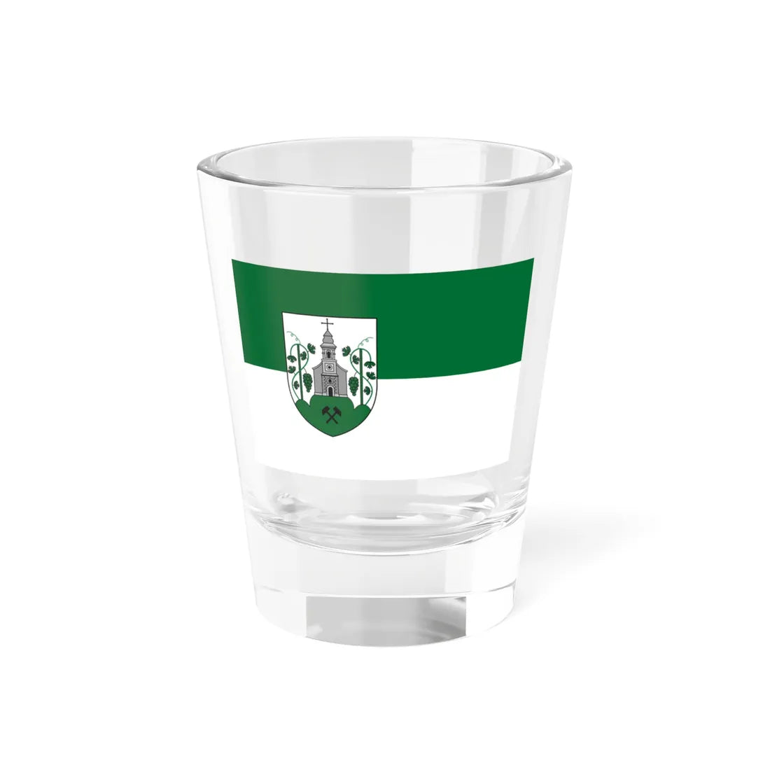 Flag of Szoc (Hungary) Shot Glass 1.5oz 1.5oz - Go Mug Yourself