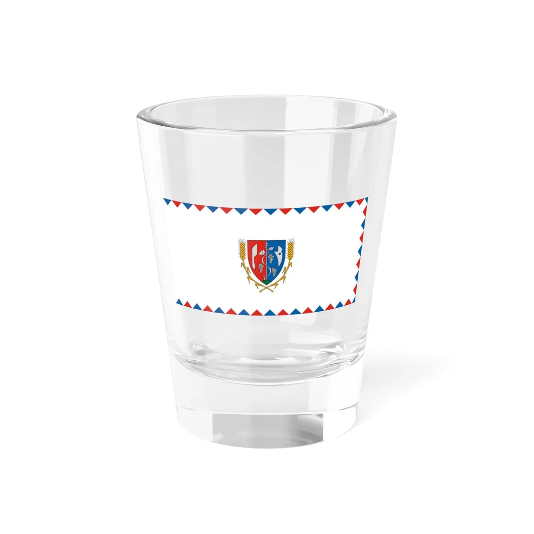 Flag of Szod (Hungary) Shot Glass 1.5oz 1.5oz - Go Mug Yourself