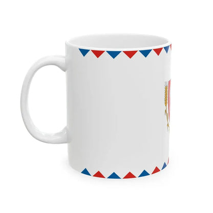 Flag of Szod (Hungary) White Coffee Mug - Go Mug Yourself