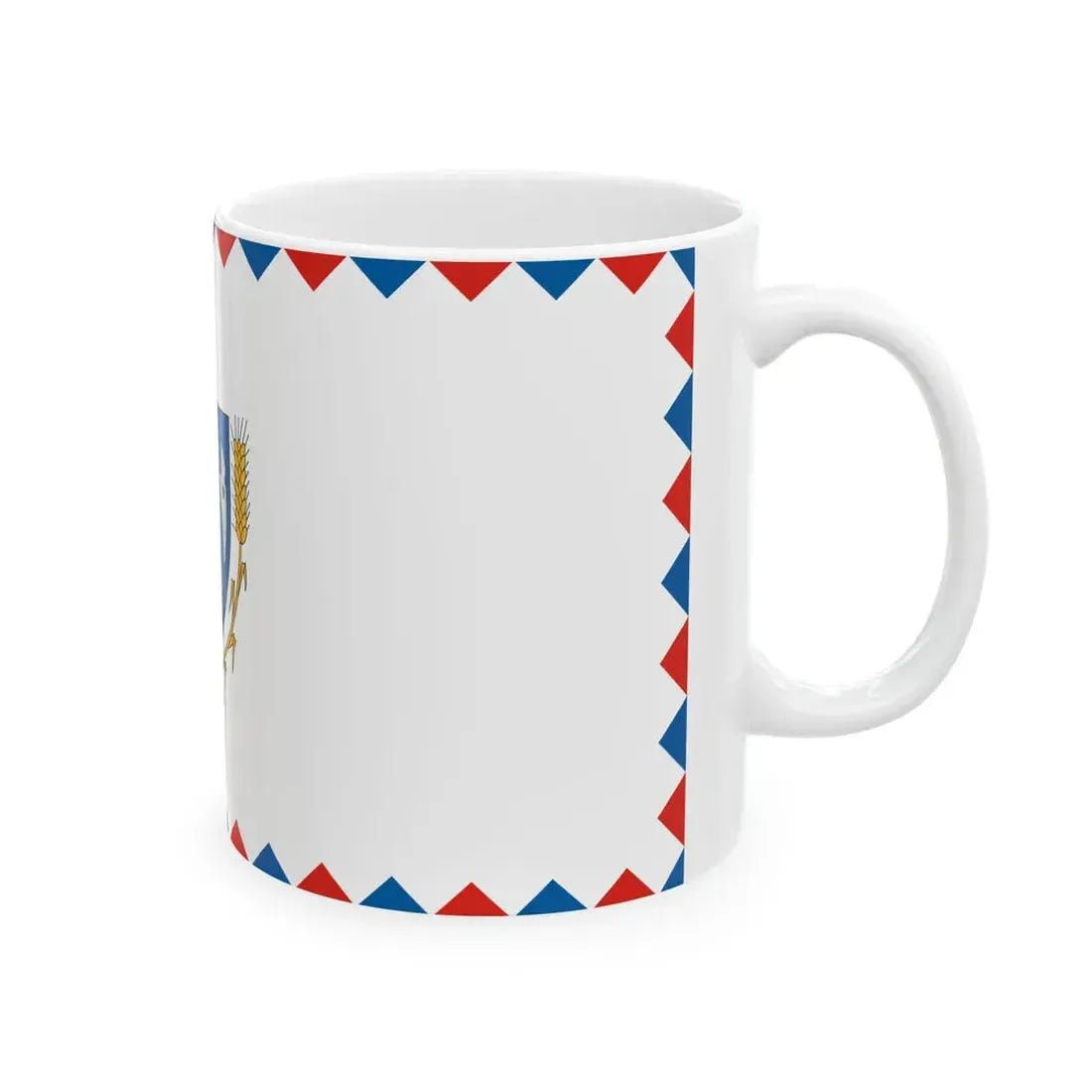 Flag of Szod (Hungary) White Coffee Mug - Go Mug Yourself