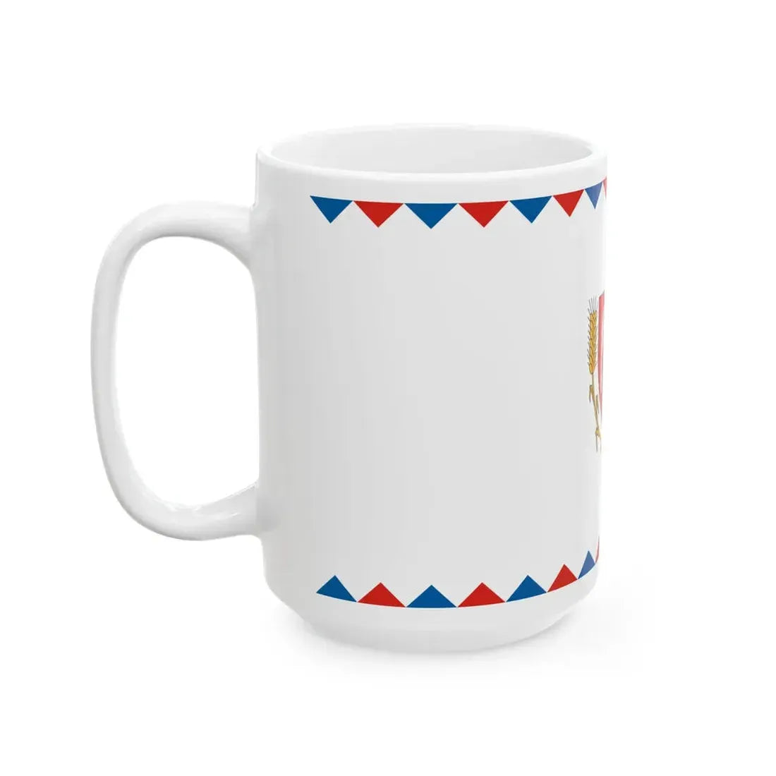 Flag of Szod (Hungary) White Coffee Mug - Go Mug Yourself