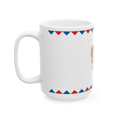 Flag of Szod (Hungary) White Coffee Mug - Go Mug Yourself