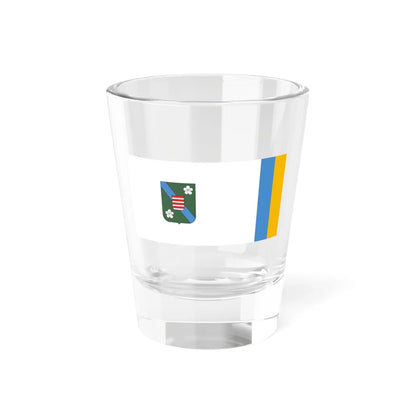 Flag of Szodliget (Hungary) Shot Glass 1.5oz 1.5oz - Go Mug Yourself