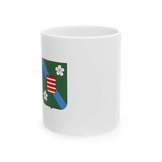 Flag of Szodliget (Hungary) White Coffee Mug 11oz - Go Mug Yourself