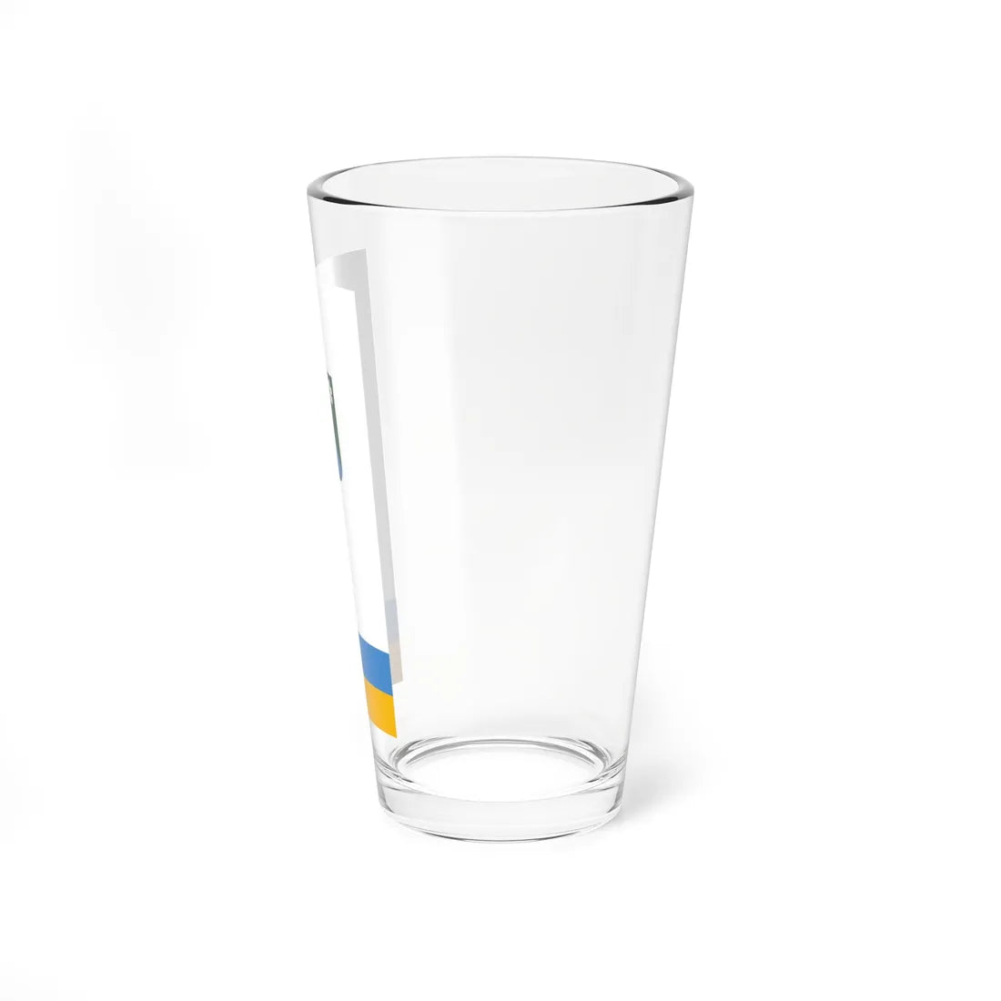 Flag of Szodliget vertical (Hungary) Pint Glass 16oz - Go Mug Yourself