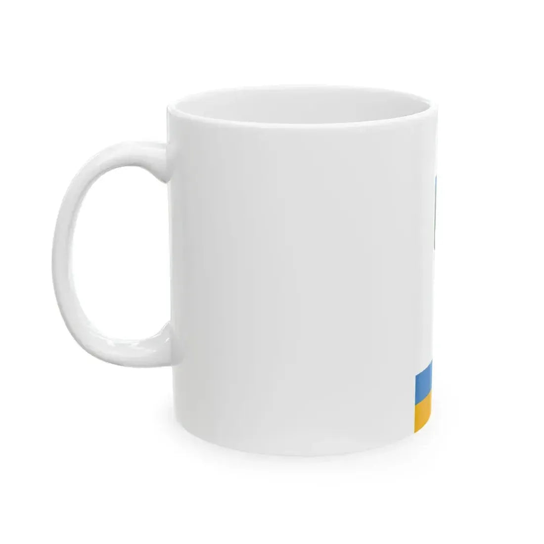 Flag of Szodliget vertical (Hungary) White Coffee Mug - Go Mug Yourself