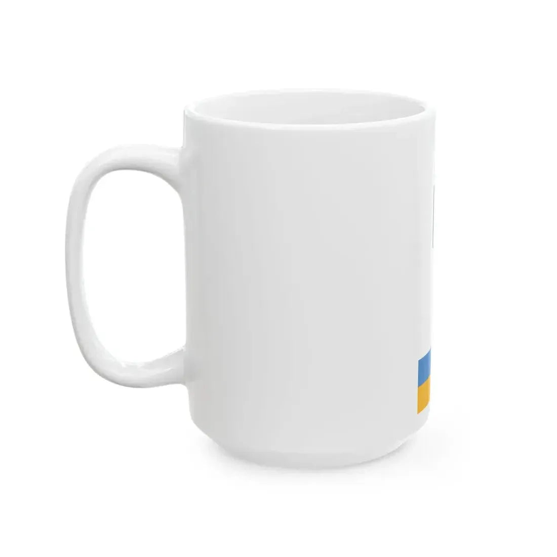 Flag of Szodliget vertical (Hungary) White Coffee Mug - Go Mug Yourself