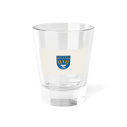 Flag of Szoke (Hungary) Shot Glass 1.5oz 1.5oz - Go Mug Yourself