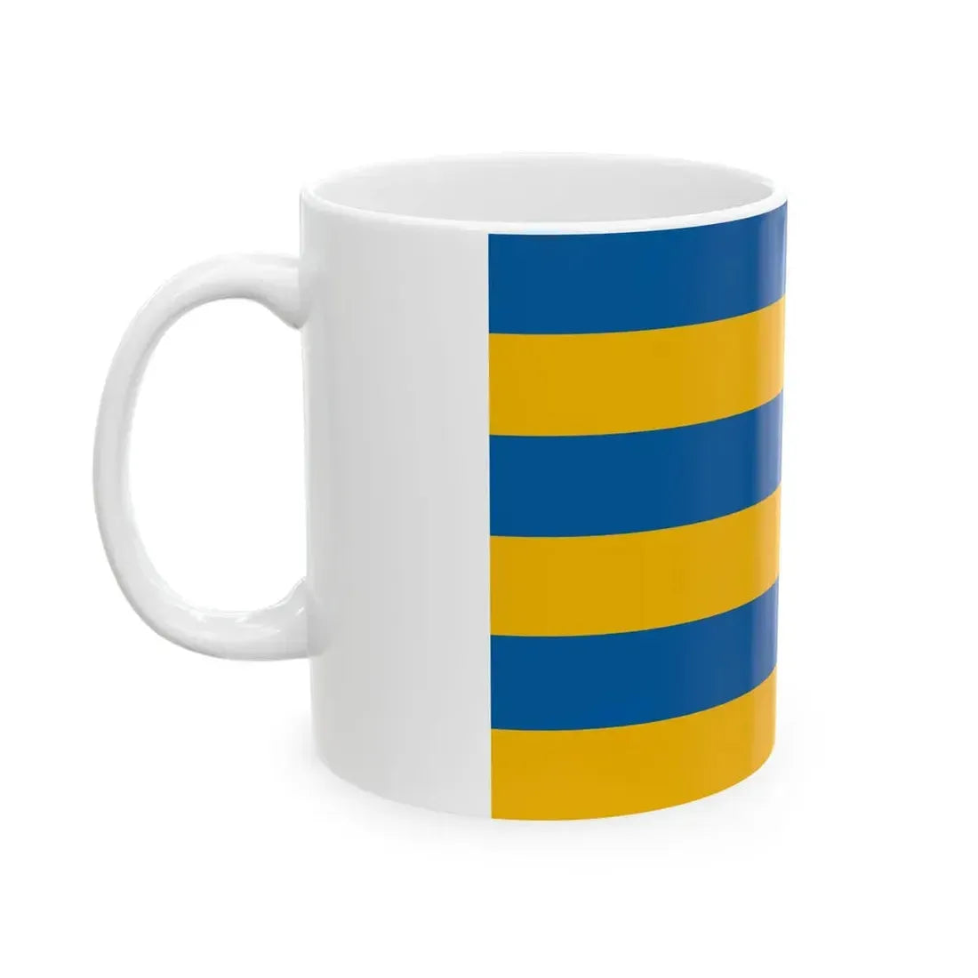 Flag of Szolnok 1941 (Hungary) White Coffee Mug - Go Mug Yourself