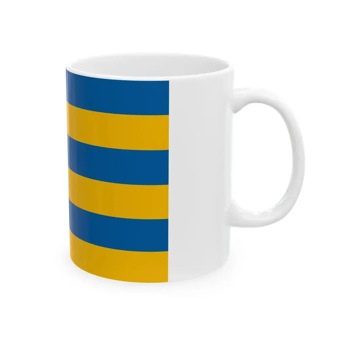 Flag of Szolnok 1941 (Hungary) White Coffee Mug - Go Mug Yourself