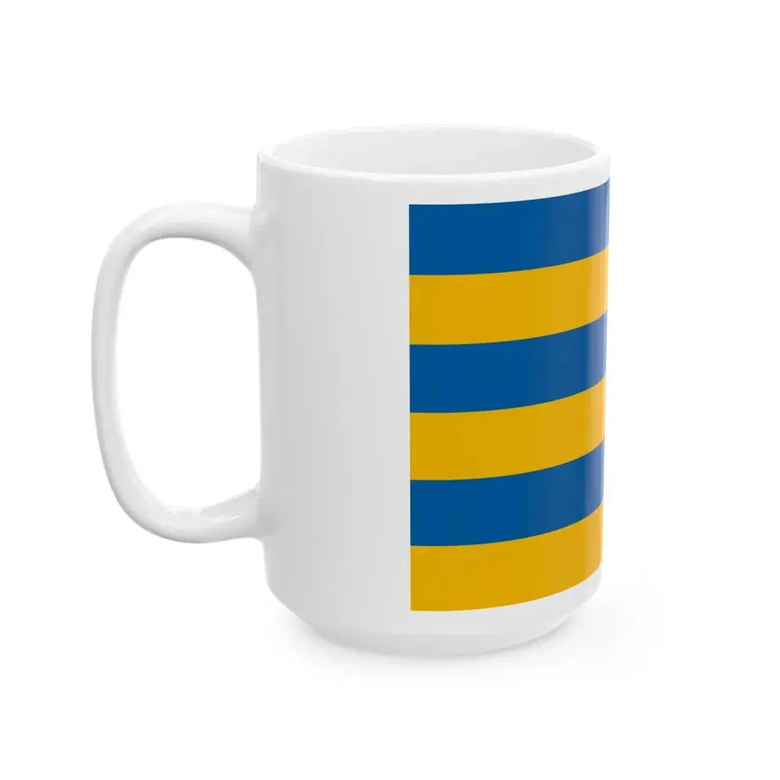 Flag of Szolnok 1941 (Hungary) White Coffee Mug - Go Mug Yourself