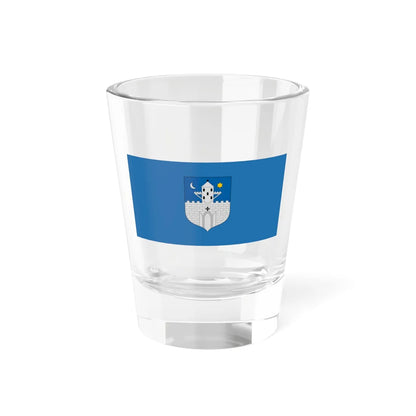 Flag of Szombathely (Hungary) Shot Glass 1.5oz 1.5oz - Go Mug Yourself